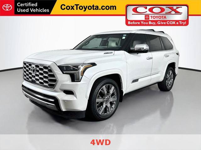 Certified 2025 Toyota Sequoia Capstone AWD/4WD image 1