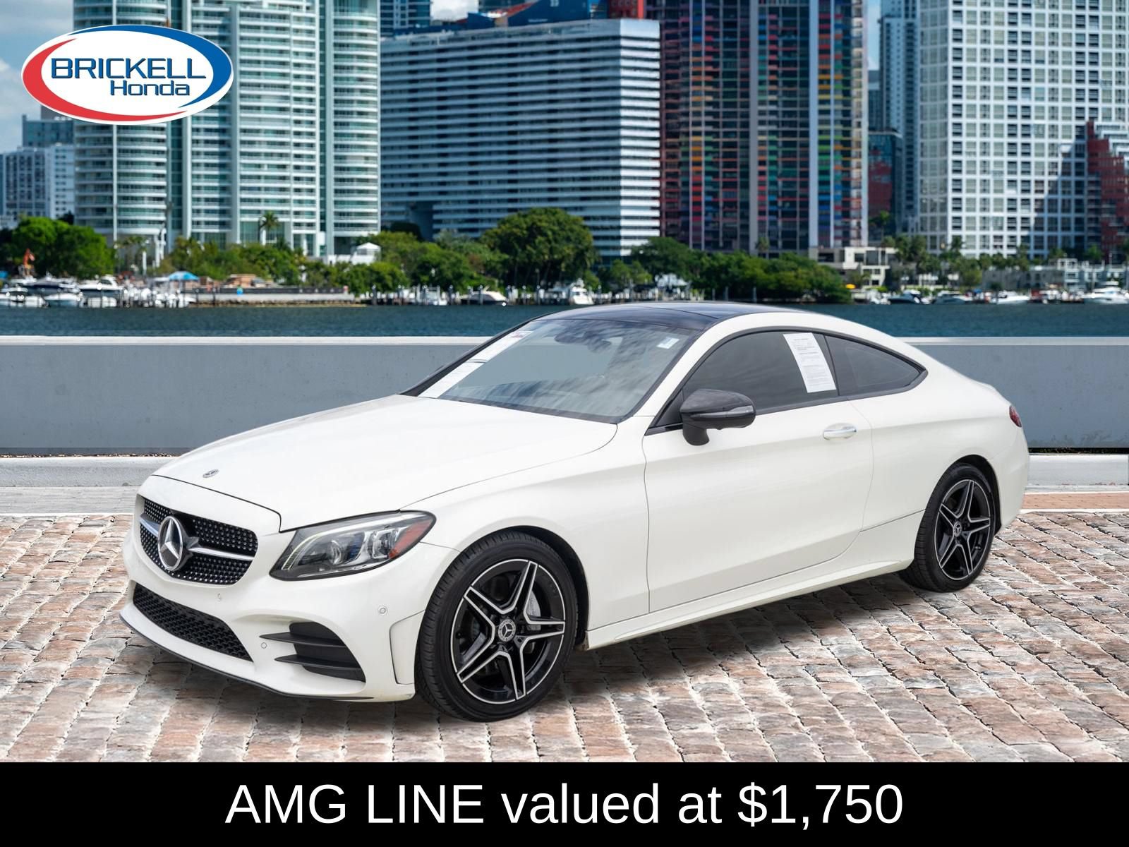 Used 2022 Mercedes-Benz C 300 Coupe w/ AMG Line image 1