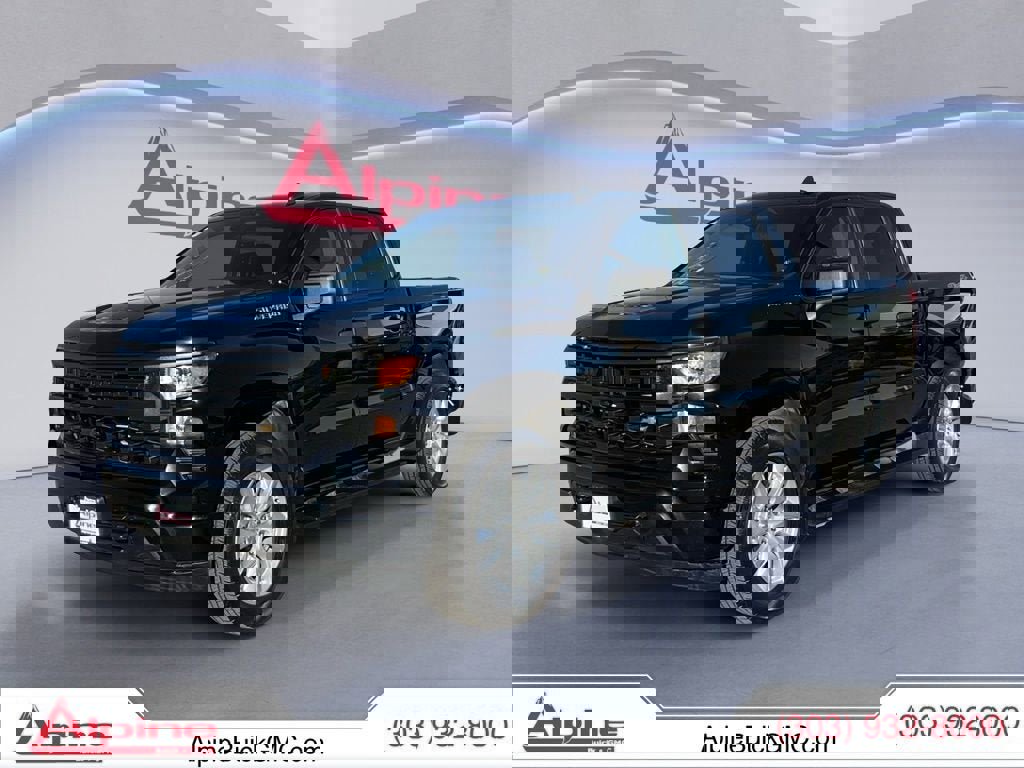 Certified 2023 Chevrolet Silverado 1500 Custom AWD/4WD image 1