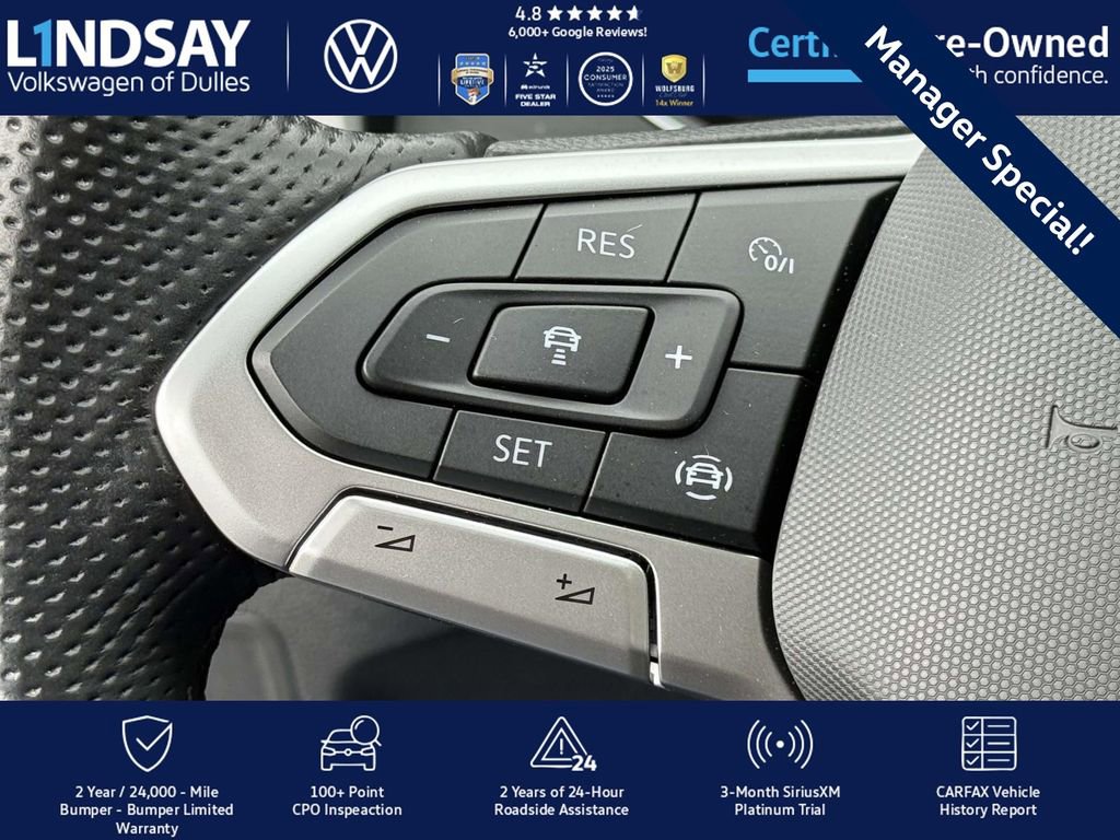 Certified 2021 Volkswagen Atlas SE w/ Panoramic Sunroof Package image 23