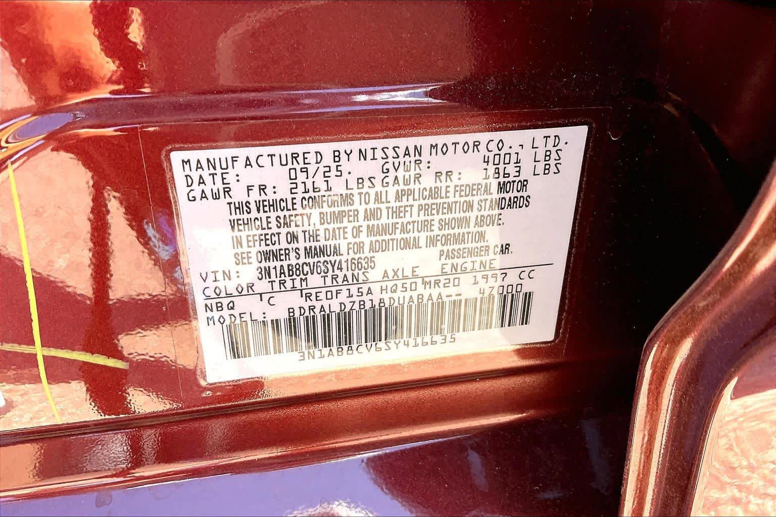 Used 2025 Nissan Sentra SV w/ SV Premium Package FWD image 35