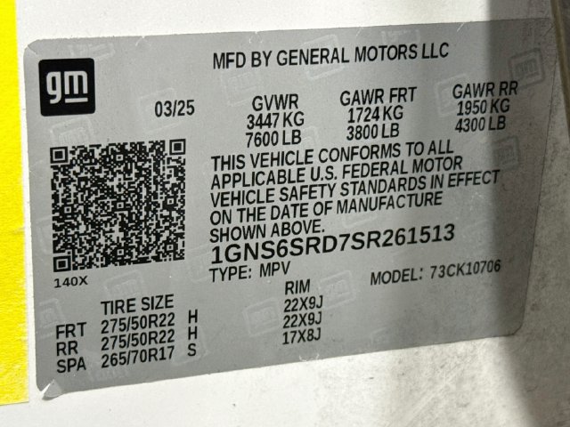 Used 2025 Chevrolet Tahoe Premier AWD/4WD image 34
