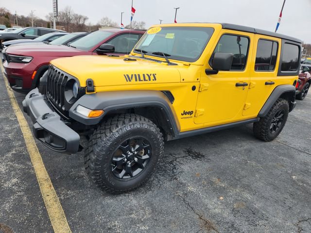 Used 2021 Jeep Wrangler Unlimited Willys image 3