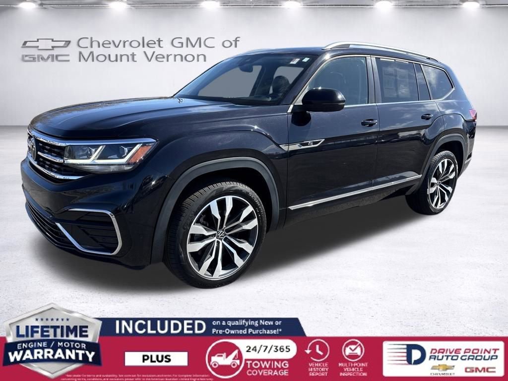 Used 2021 Volkswagen Atlas SEL R-Line AWD/4WD image 1