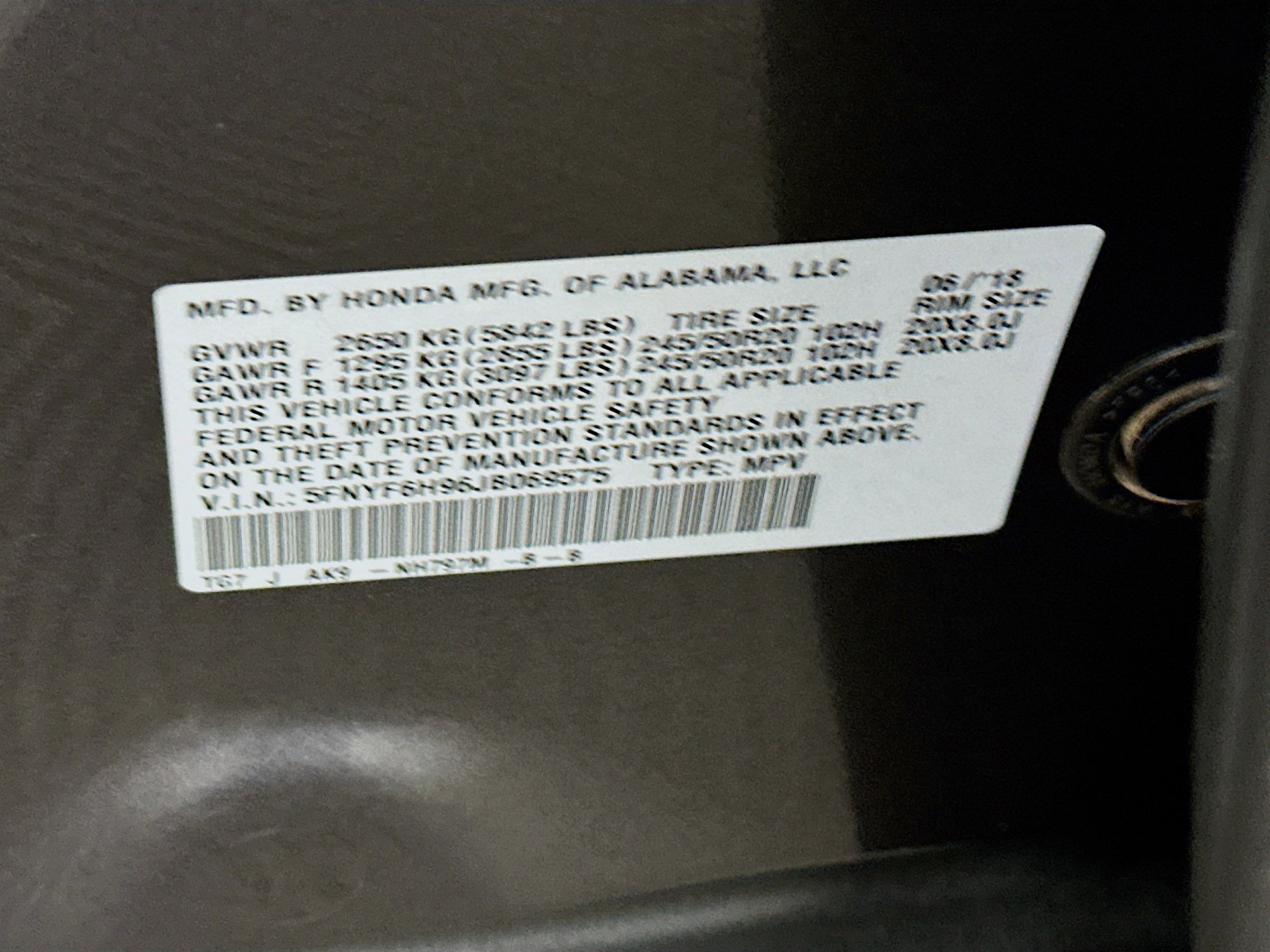 Used 2018 Honda Pilot Touring image 12
