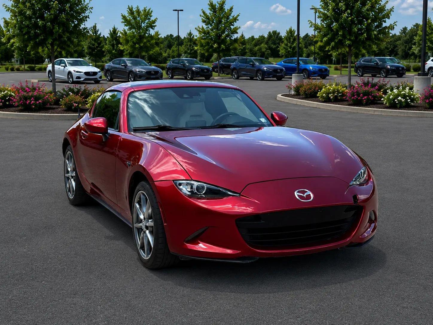 Used 2021 MAZDA MX-5 Miata RF Grand Touring RWD image 7