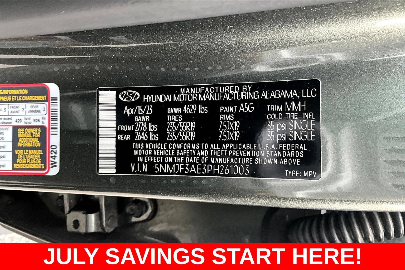 Used 2023 Hyundai Tucson SEL w/ Convenience Package FWD image 25