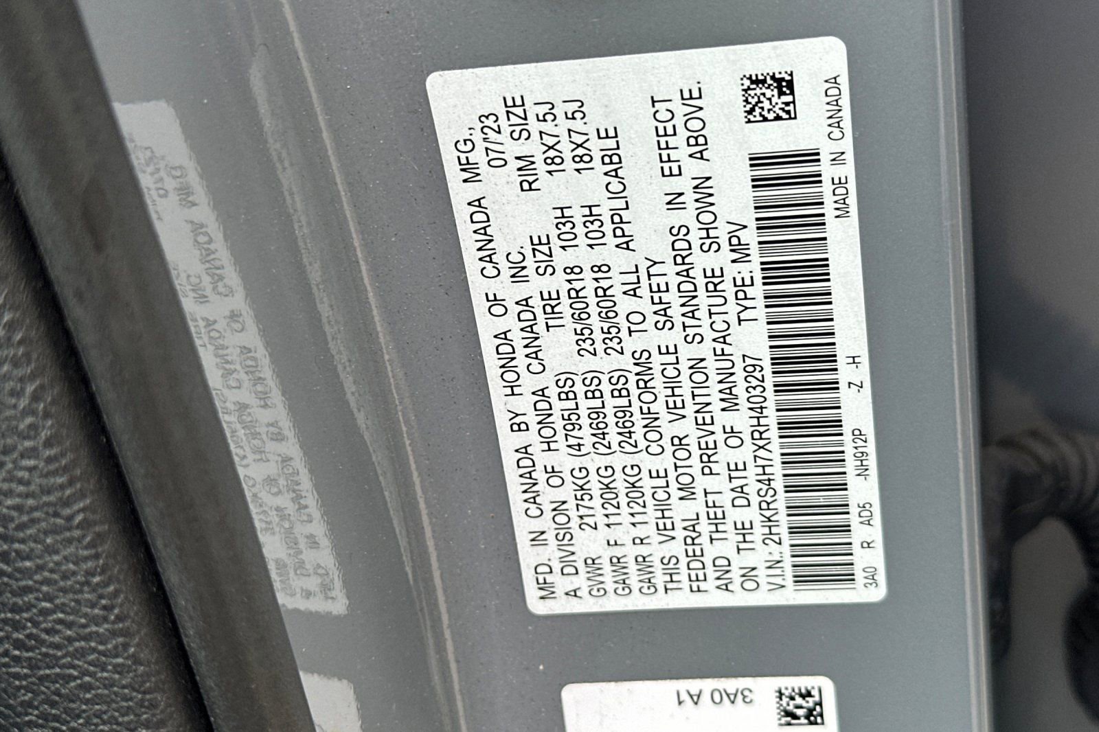 Certified 2024 Honda CR-V EX-L image 36