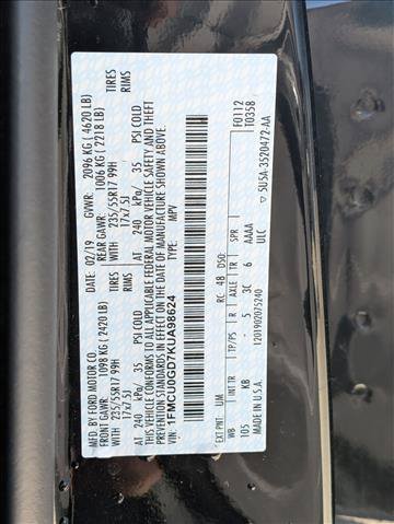 Used 2019 Ford Escape SE FWD image 16