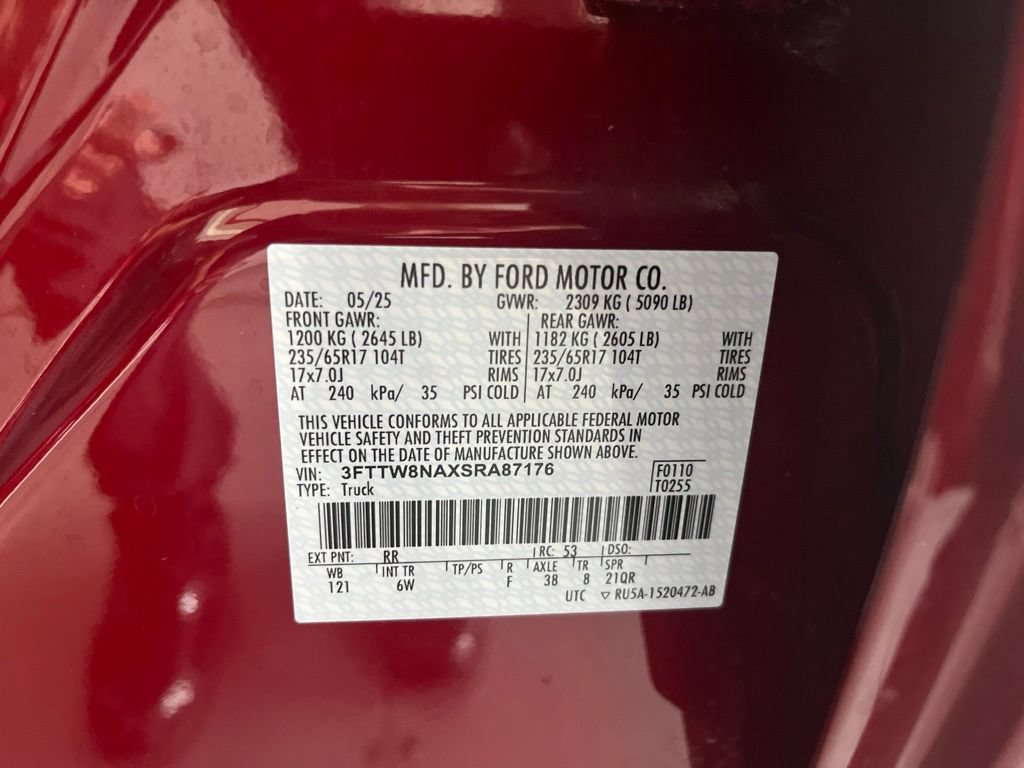 Used 2025 Ford Maverick Tremor AWD/4WD image 84