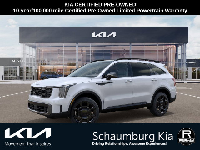 Certified 2025 Kia Sorento SX Prestige w/ Sage Leather Package AWD/4WD image 3