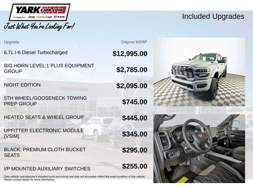 New 2026 RAM 3500 Big Horn AWD/4WD image 3