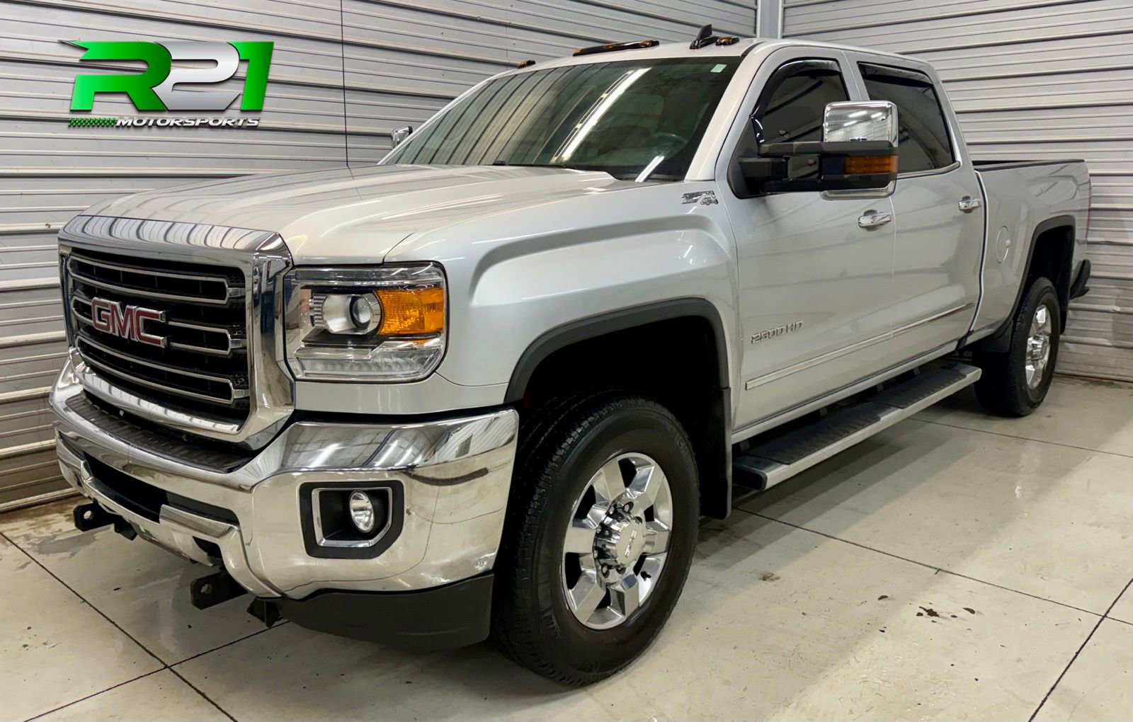 Used 2018 GMC Sierra 2500 SLT w/ Snow Plow Prep Package image 1