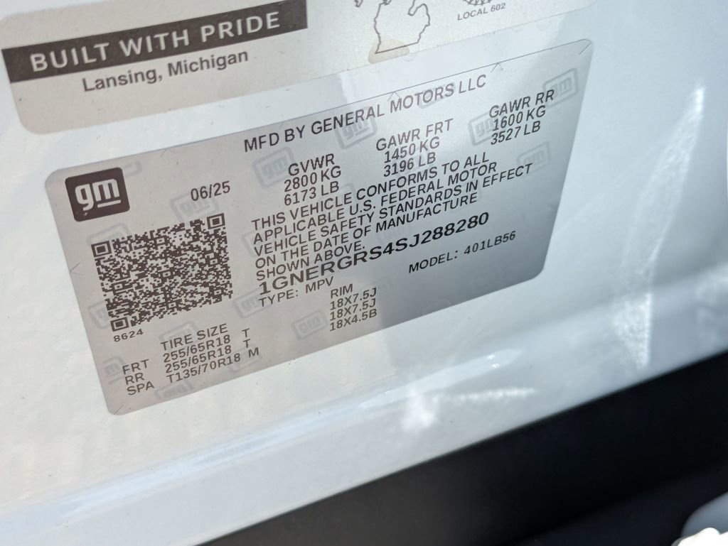 New 2025 Chevrolet Traverse LT image 33