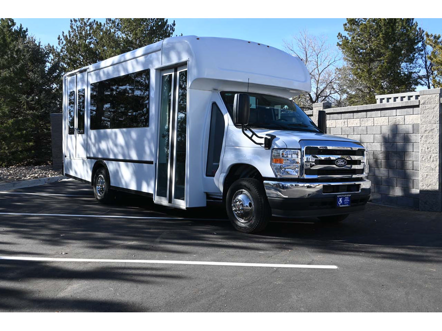 New 2026 Ford E-450 and Econoline 450 Super Duty w/ Shuttle Bus Prep Package RWD image 3