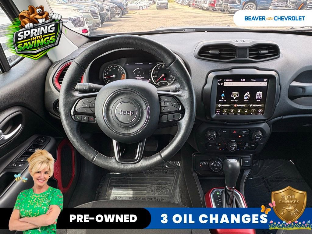 Used 2022 Jeep Renegade Trailhawk w/ Trailer Tow Group AWD/4WD image 16