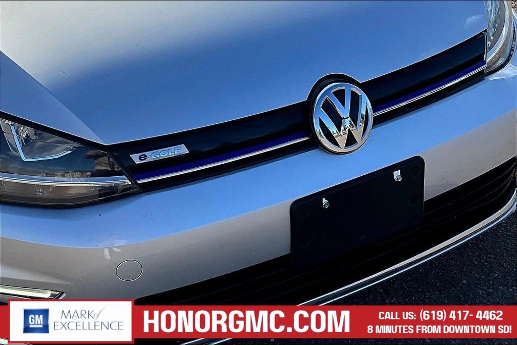 Used 2019 Volkswagen e-Golf SE w/ Driver Assistance Package FWD image 31