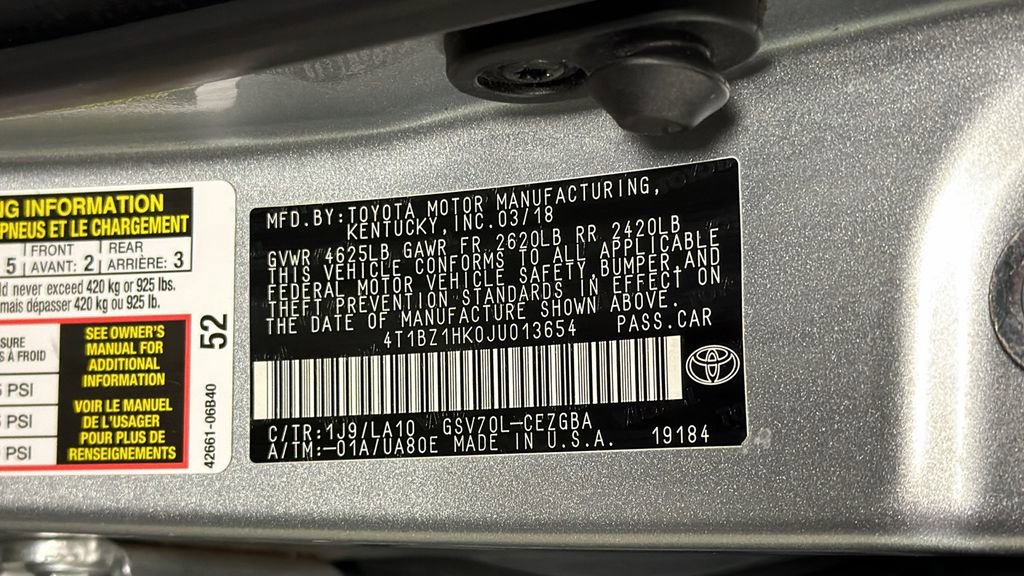 Used 2018 Toyota Camry XLE image 31