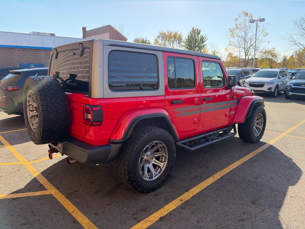 Used 2019 Jeep Wrangler Unlimited Sahara AWD/4WD image 8