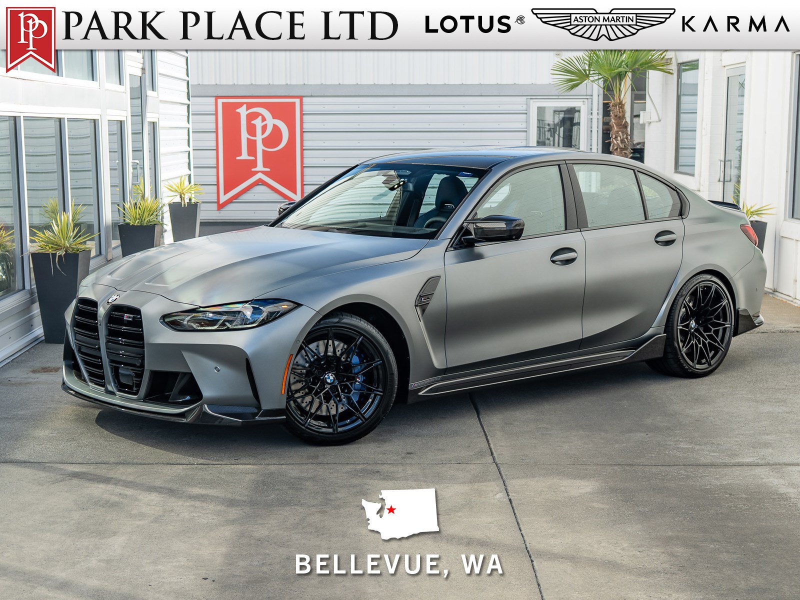 Used 2024 BMW M3 Competition w/ M Carbon Exterior Package AWD/4WD video 1