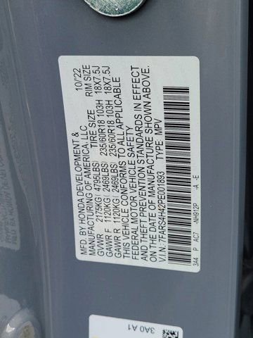 Certified 2023 Honda CR-V EX image 36
