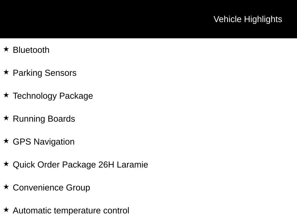 Used 2016 RAM 1500 Laramie w/ Convenience Group image 2