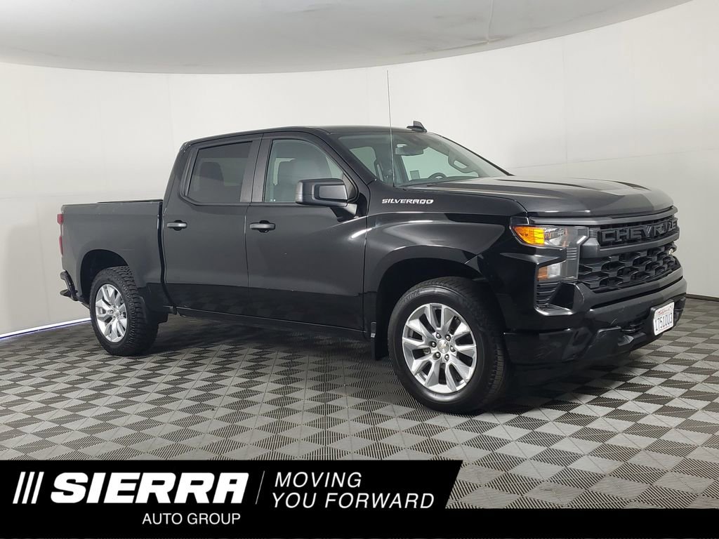 Used 2023 Chevrolet Silverado 1500 Custom RWD image 1