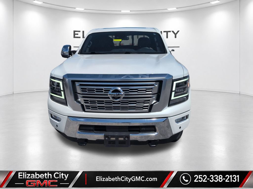 Used 2022 Nissan Titan Platinum Reserve w/ Moonroof Package AWD/4WD image 3