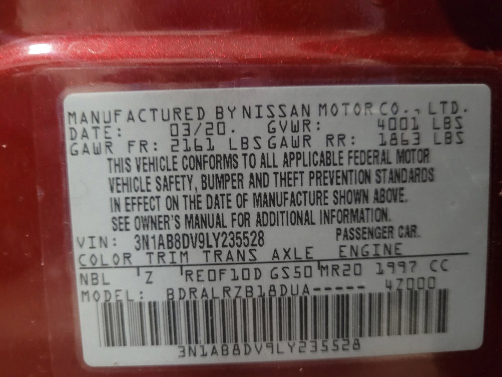 Used 2020 Nissan Sentra SR FWD image 33