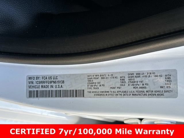 Certified 2023 RAM 1500 Big Horn w/ Trailer Tow Group image 31