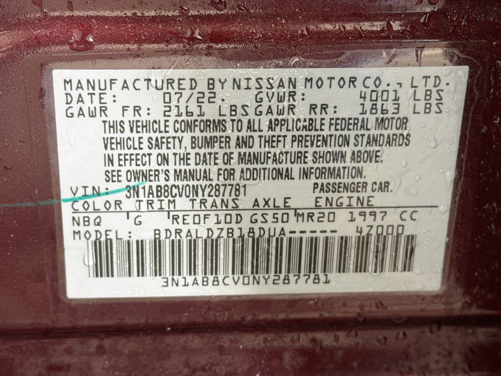 Used 2022 Nissan Sentra SV FWD image 34