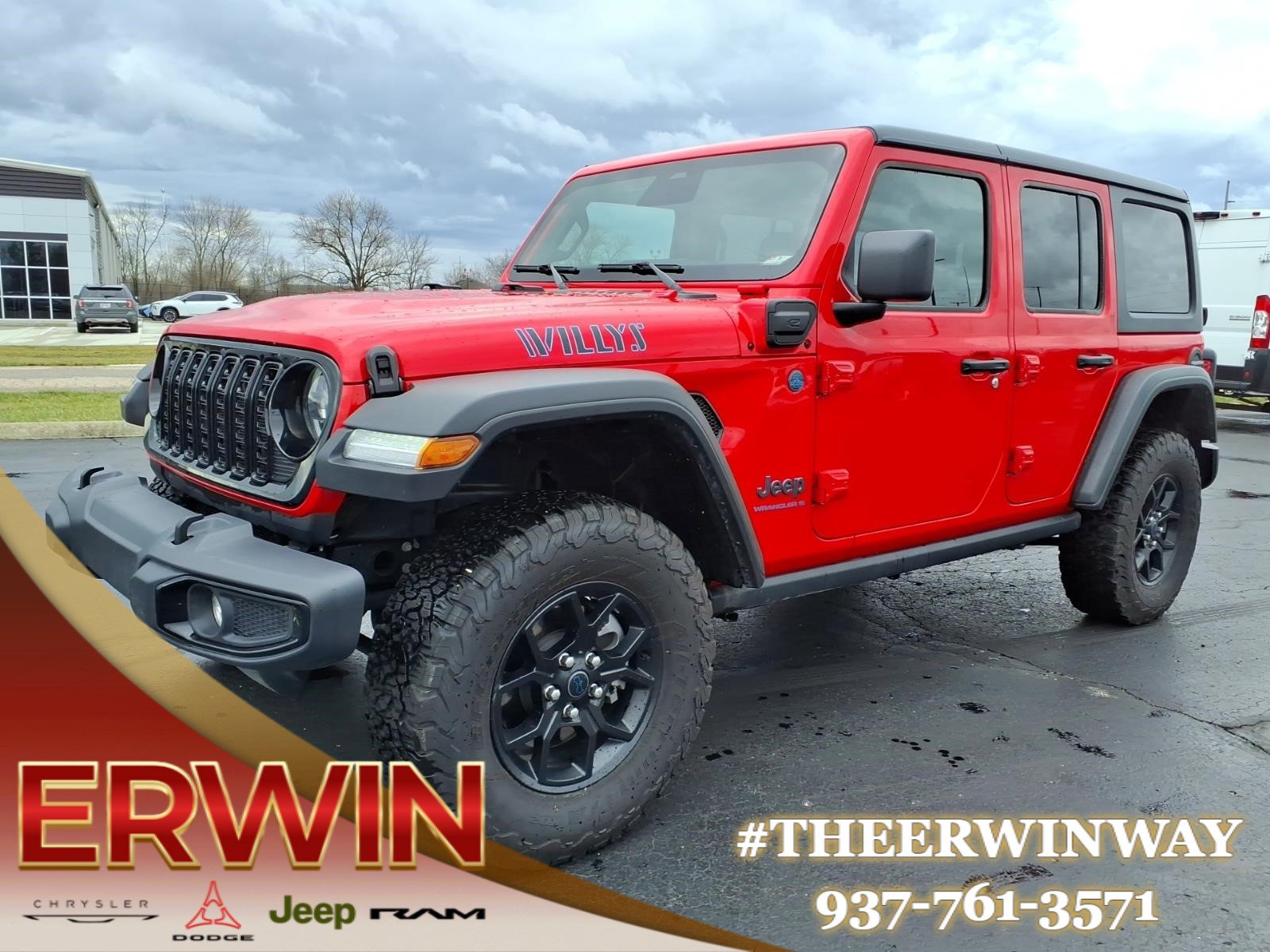 Certified 2025 Jeep Wrangler Willys 4xe image 3