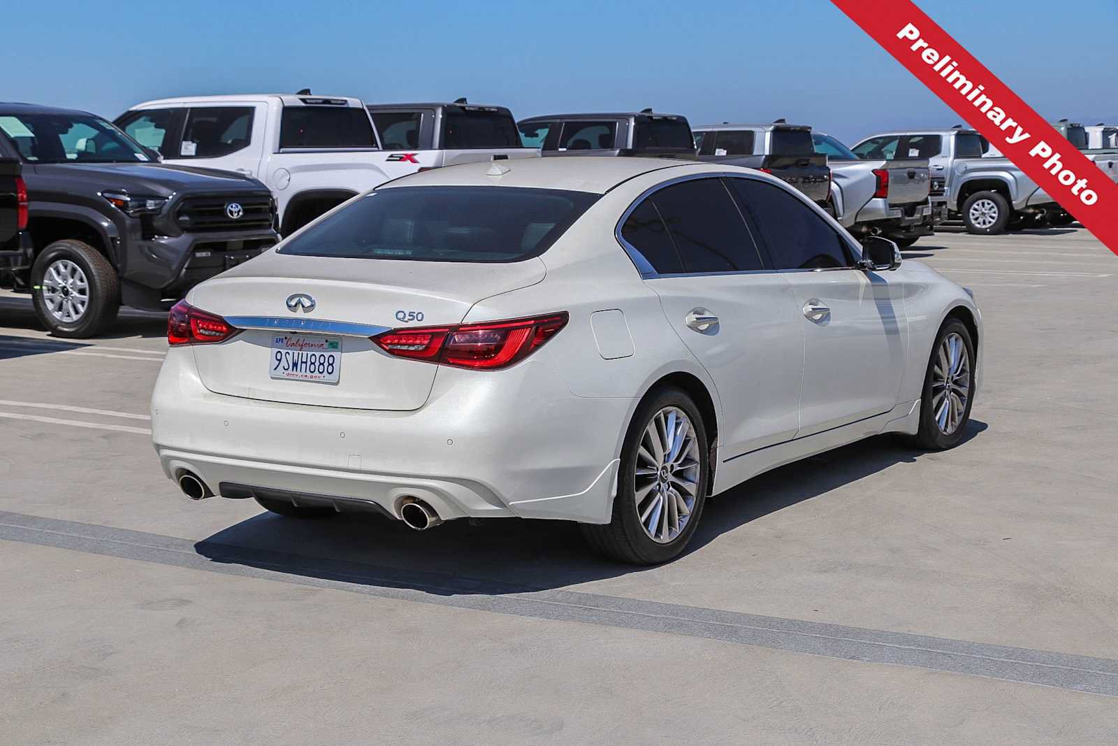 Used 2024 INFINITI Q50 Luxe w/ Cargo Package RWD image 6