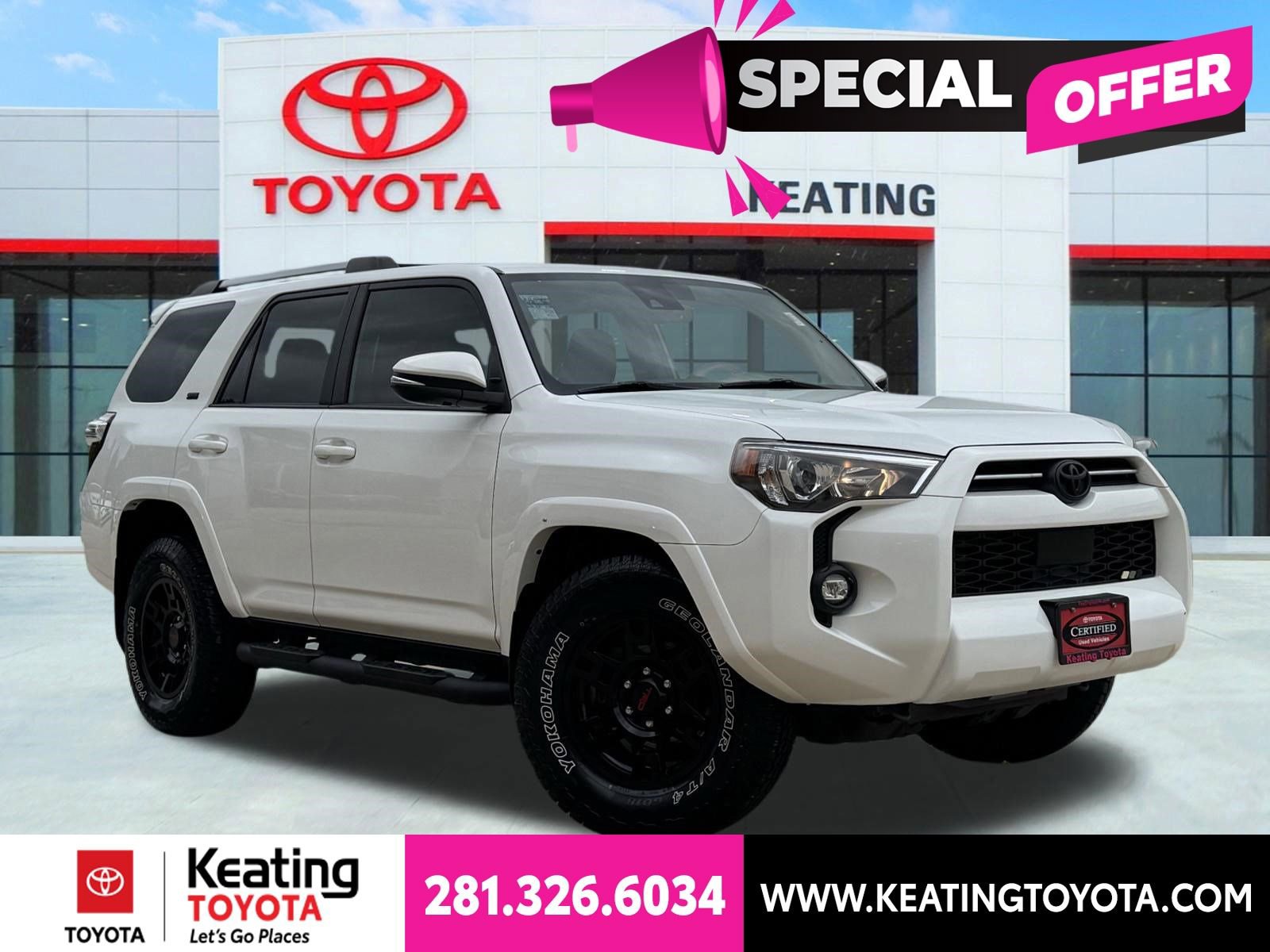 Certified 2023 Toyota 4Runner SR5 Premium w/ Moonroof Package