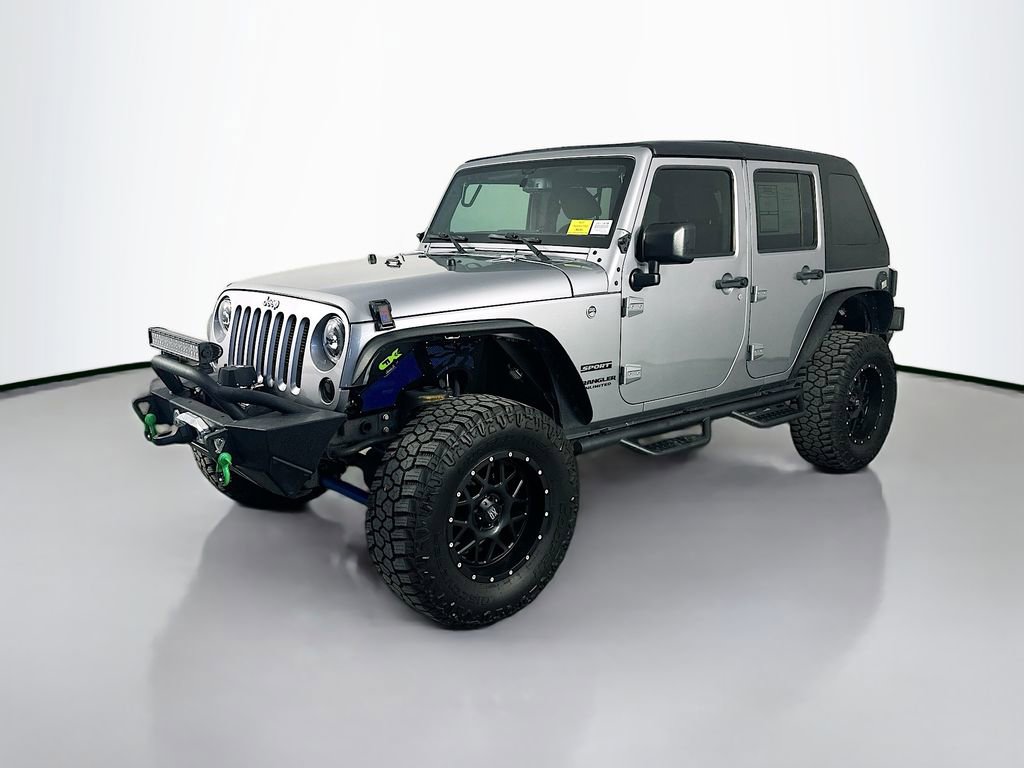 Used 2017 Jeep Wrangler Unlimited Sport w/ Quick Order Package 24S AWD/4WD image 3