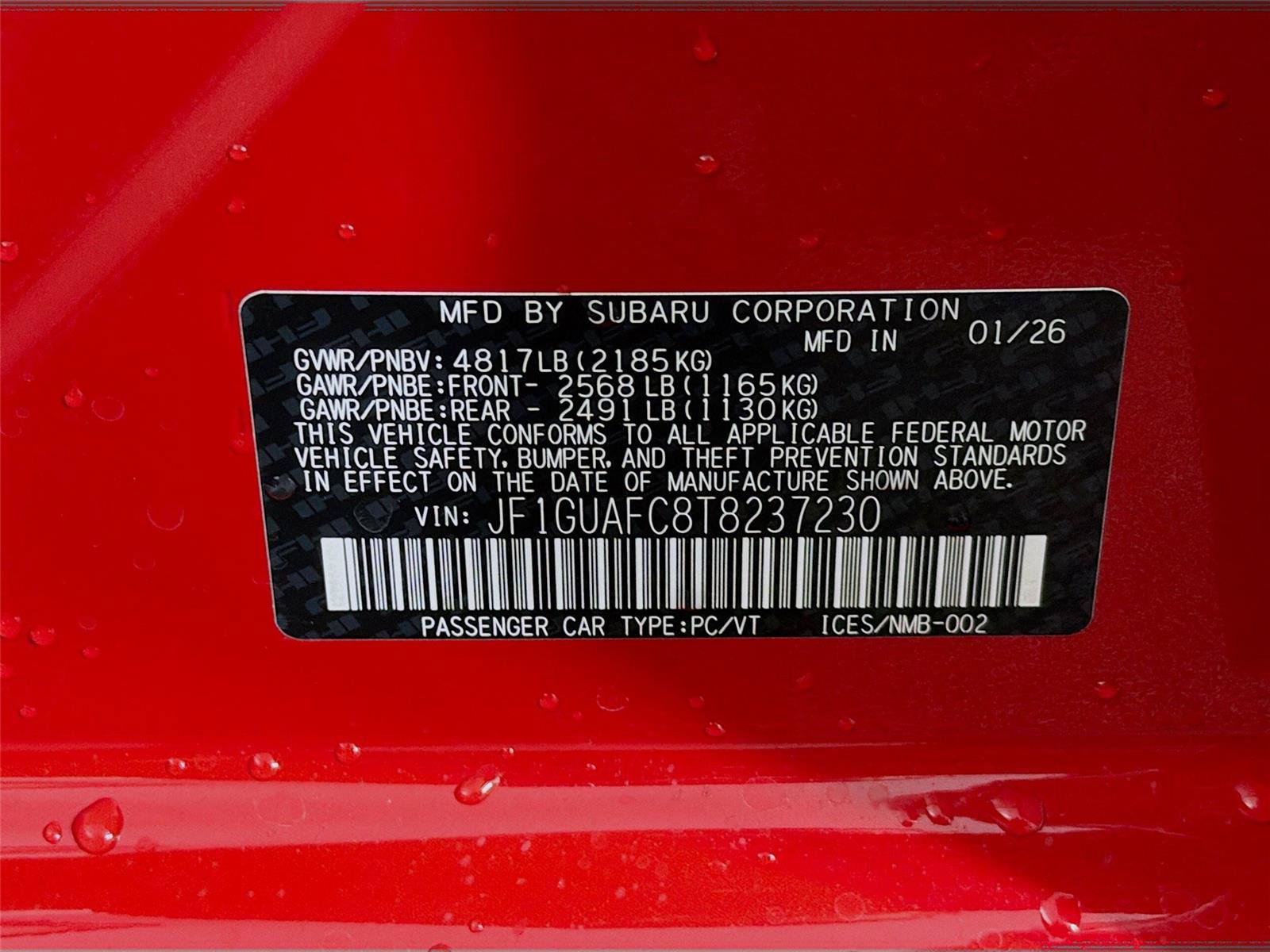 New 2026 Subaru Impreza 2.0i Sport AWD/4WD image 29