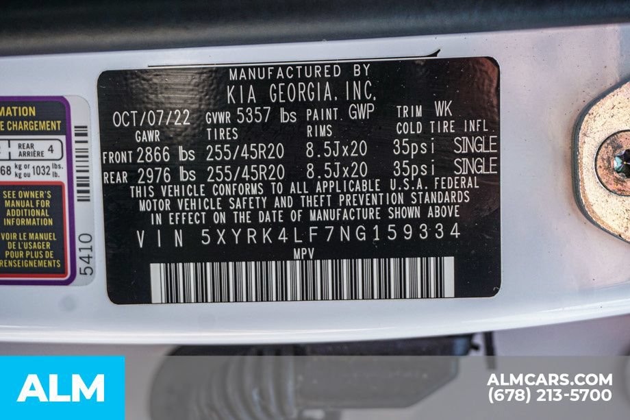 Used 2022 Kia Sorento SX FWD image 60