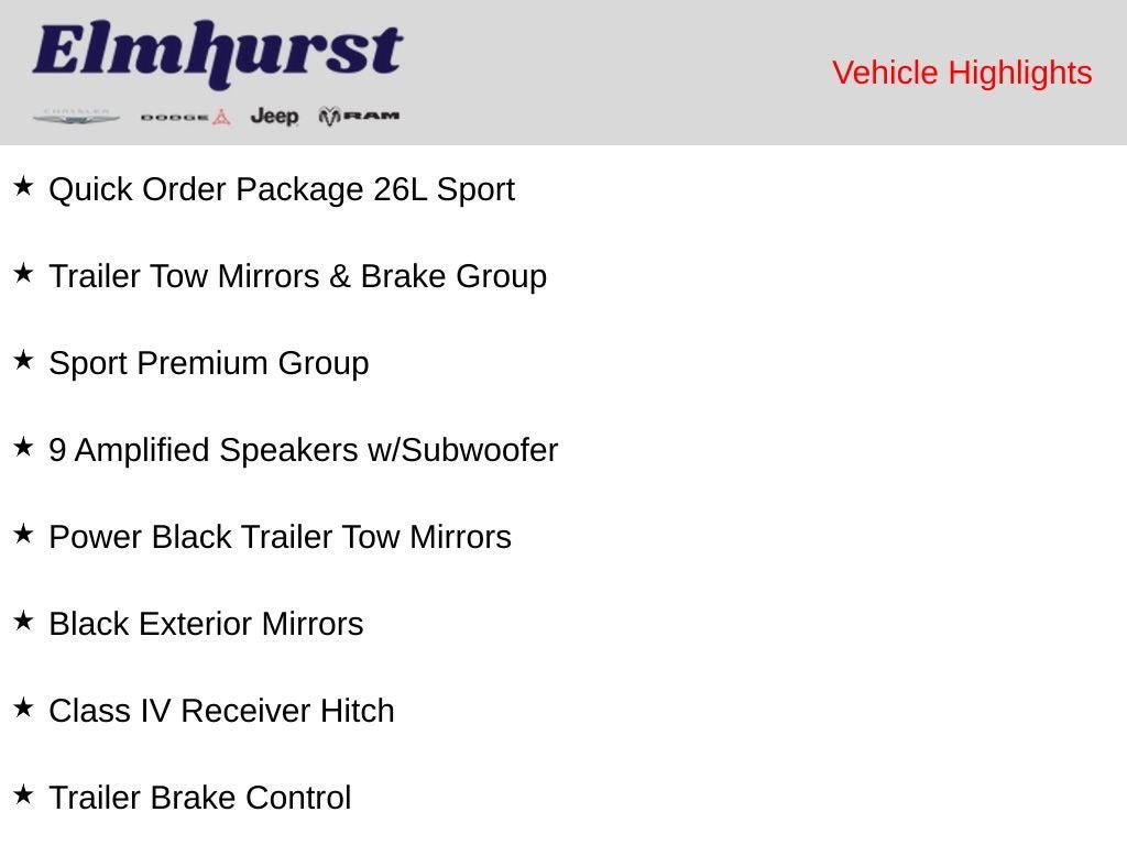 Used 2014 RAM 1500 Sport w/ Trailer Tow Group AWD/4WD image 8