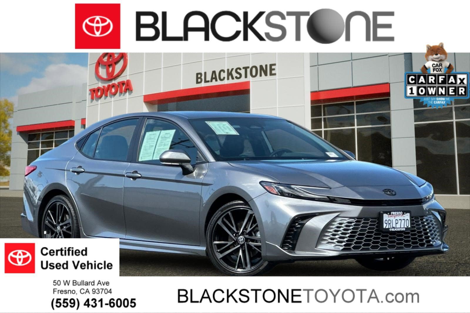 Certified 2025 Toyota Camry XSE FWD image 1