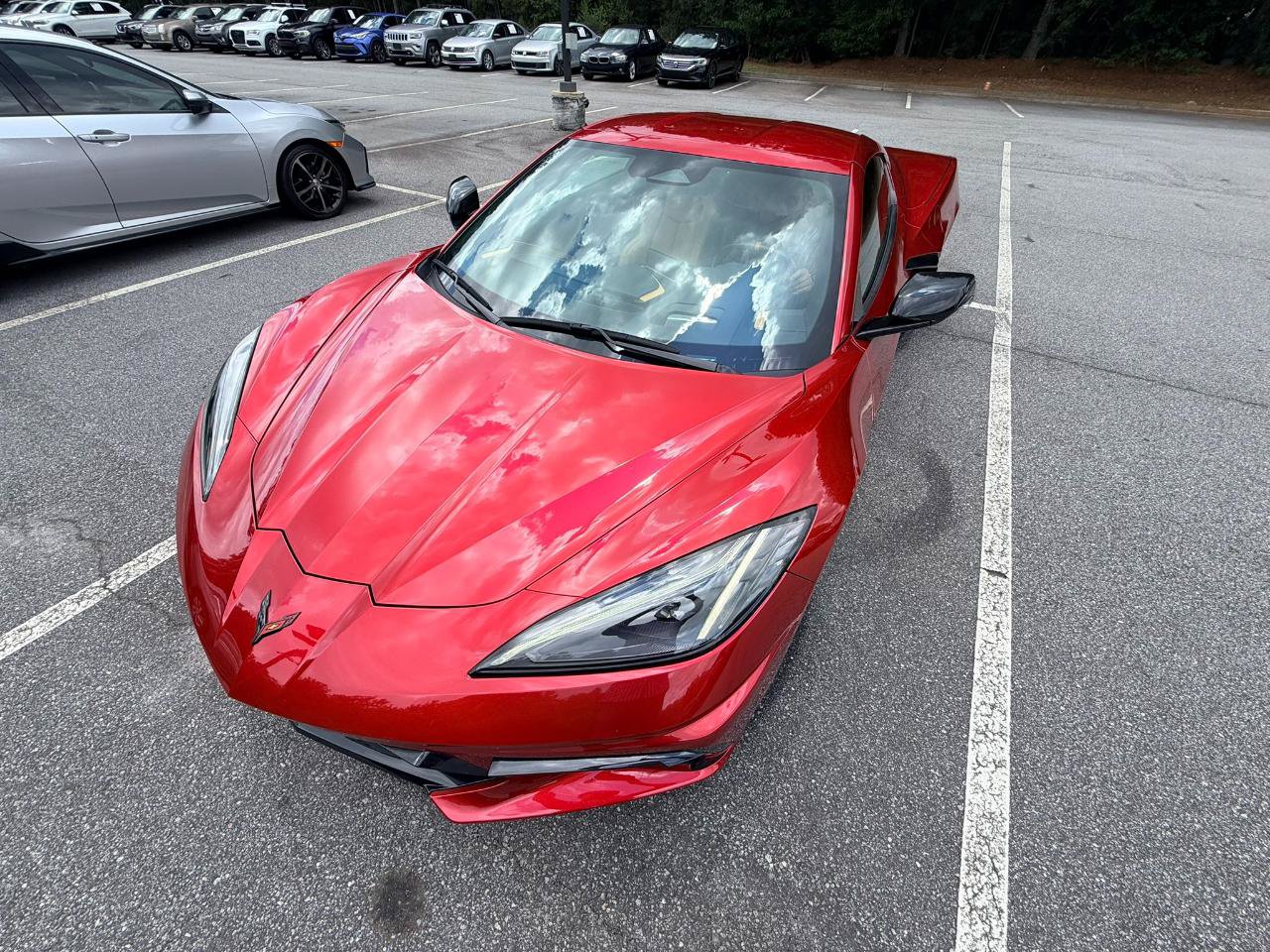 Used 2025 Chevrolet Corvette Stingray Preferred Cpe w/ Stealth Interior Trim Package RWD image 37