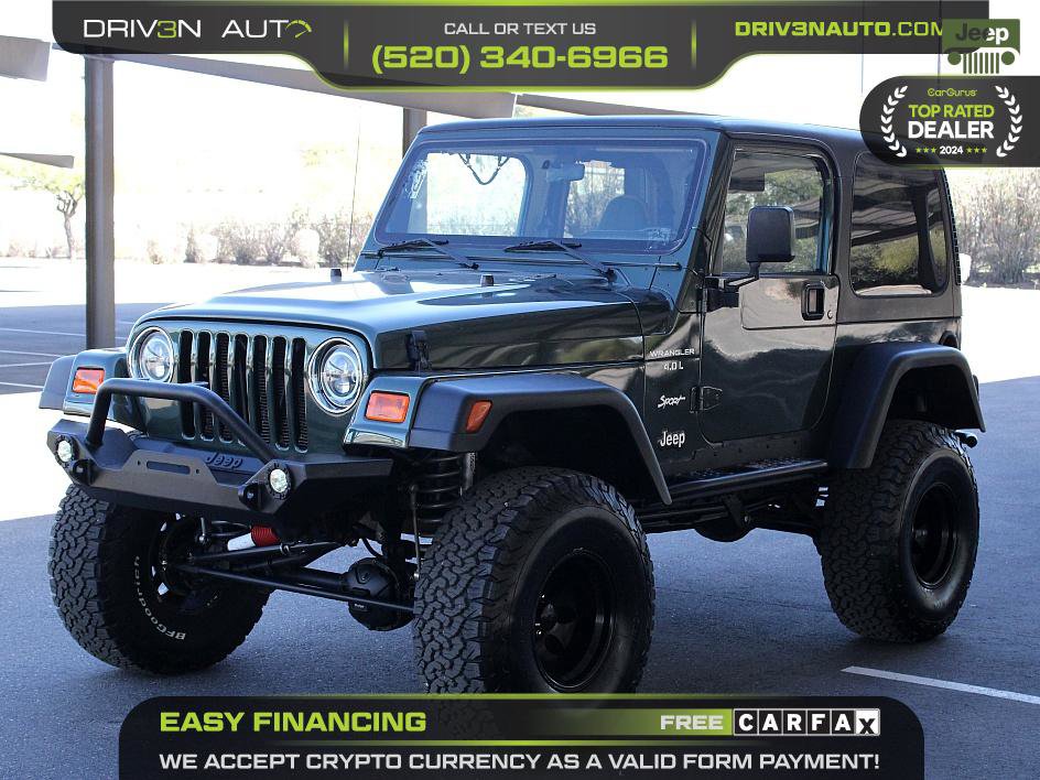 Used 1998 Jeep Wrangler Sahara AWD/4WD image 3