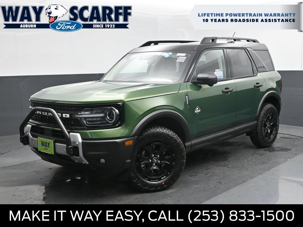 New 2025 Ford Bronco Sport Outer Banks w/ Sasquatch Outer Banks Package