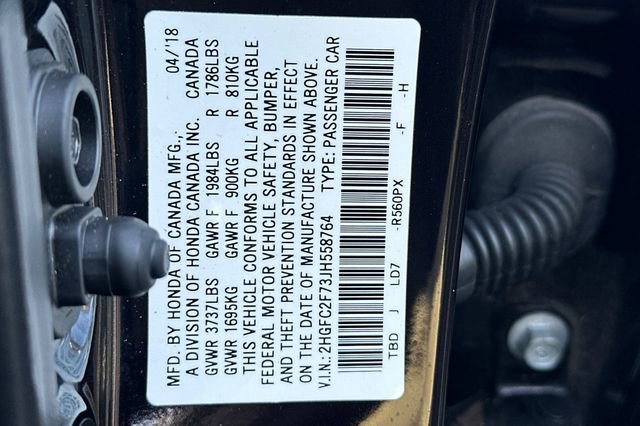 Used 2018 Honda Civic EX image 35