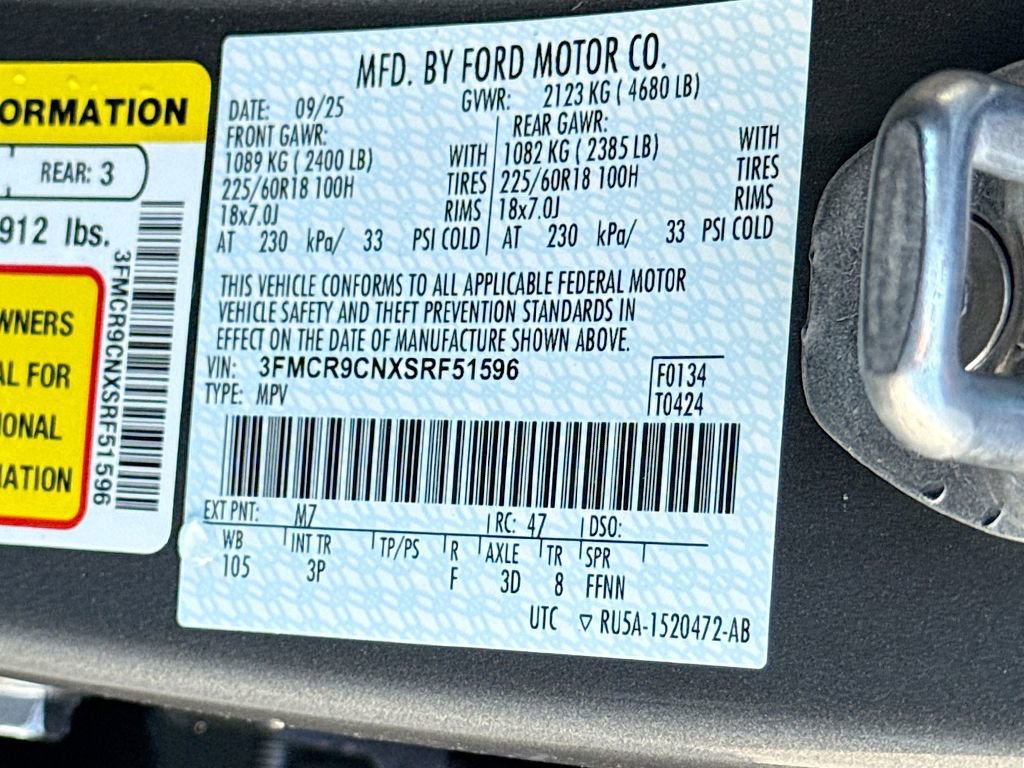 New 2025 Ford Bronco Sport Outer Banks w/ Outer Banks Tech Package+ image 37