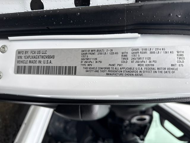 New 2026 Jeep Wrangler Sport image 16