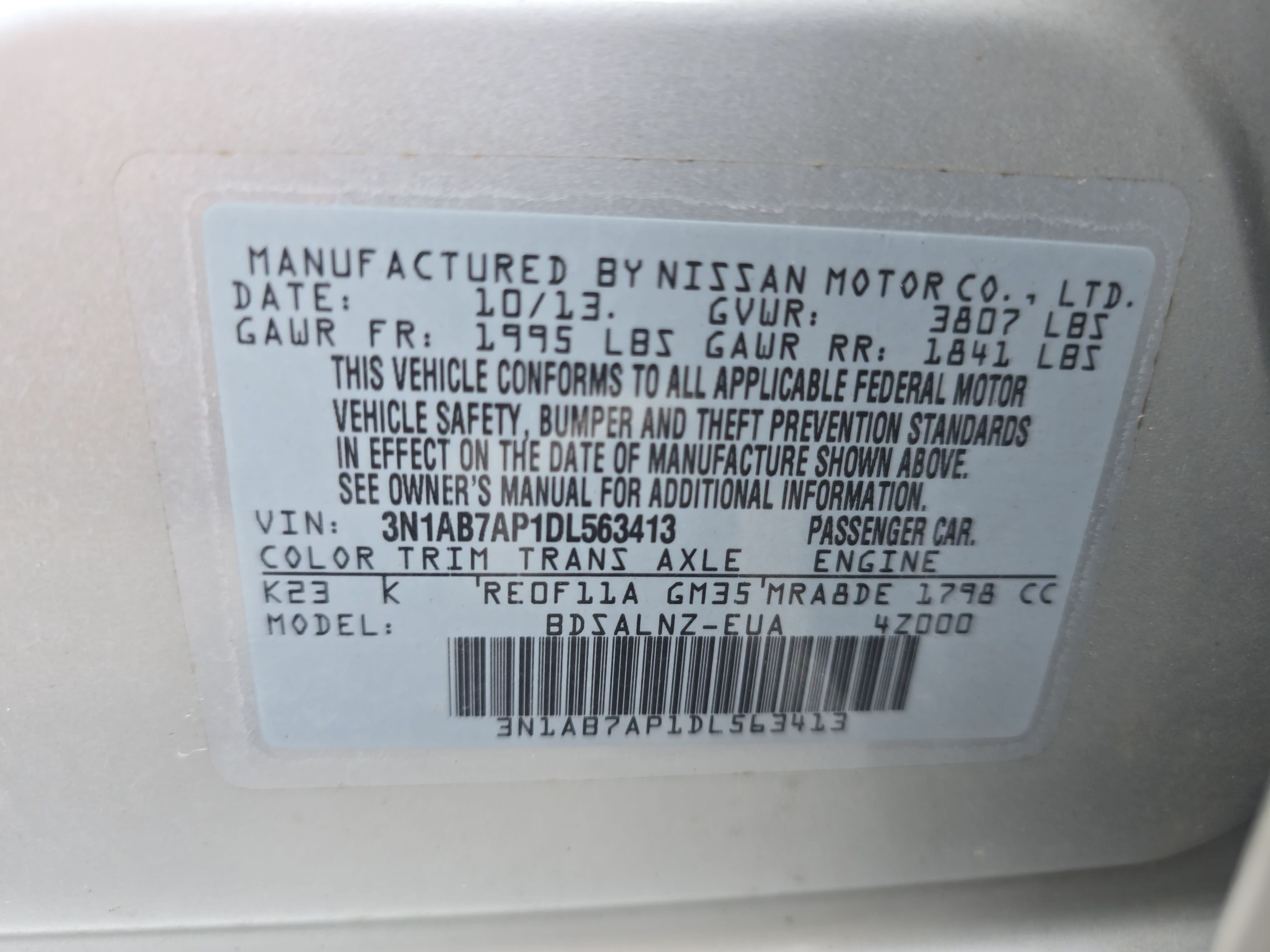 Used 2013 Nissan Sentra FE+ SV FWD image 29