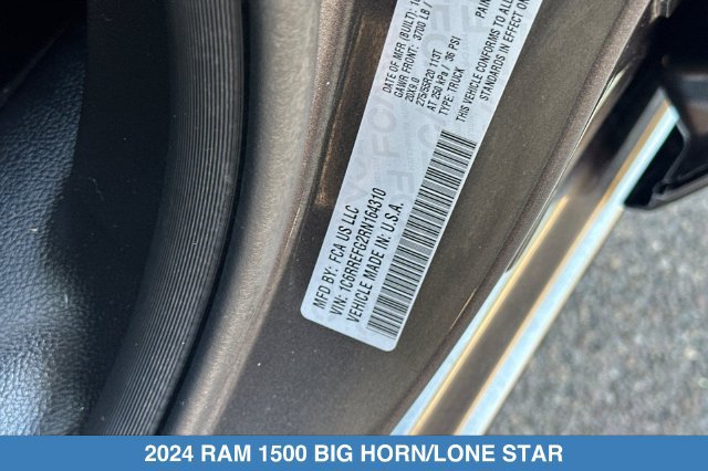 Used 2024 RAM 1500 Big Horn w/ Trailer Tow Group RWD image 29