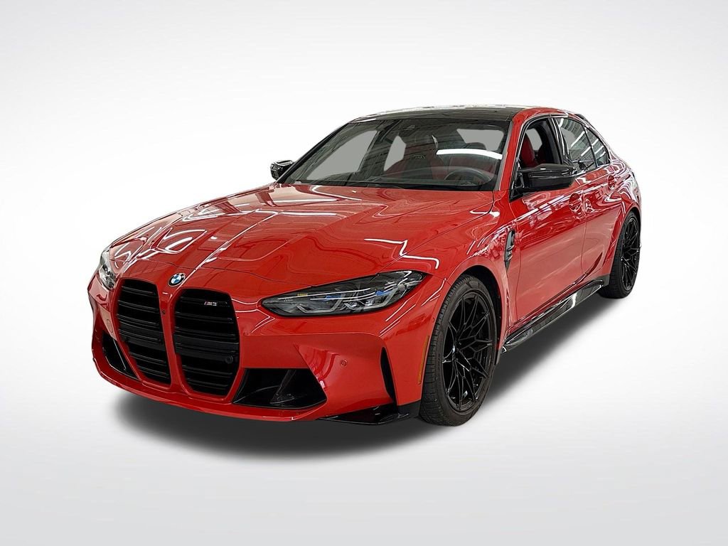 Used 2024 BMW M3 w/ M Carbon Exterior Package RWD image 1