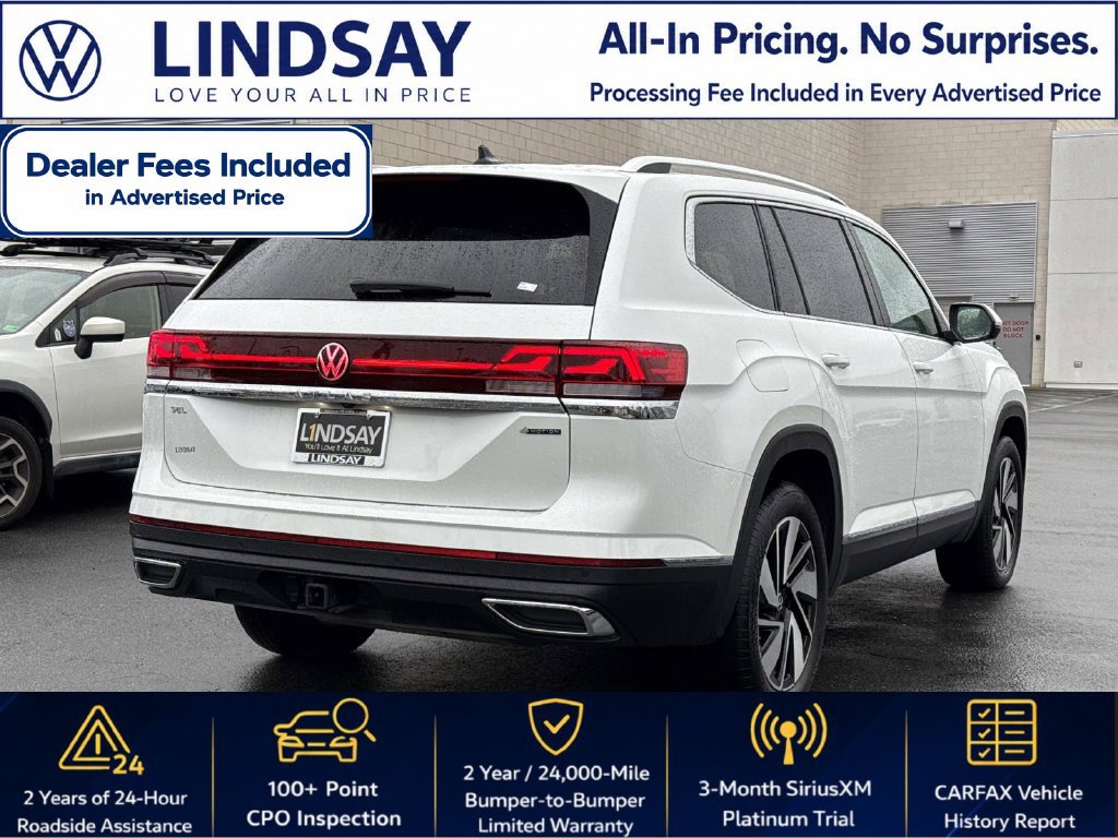 Used 2025 Volkswagen Atlas SEL AWD/4WD image 3