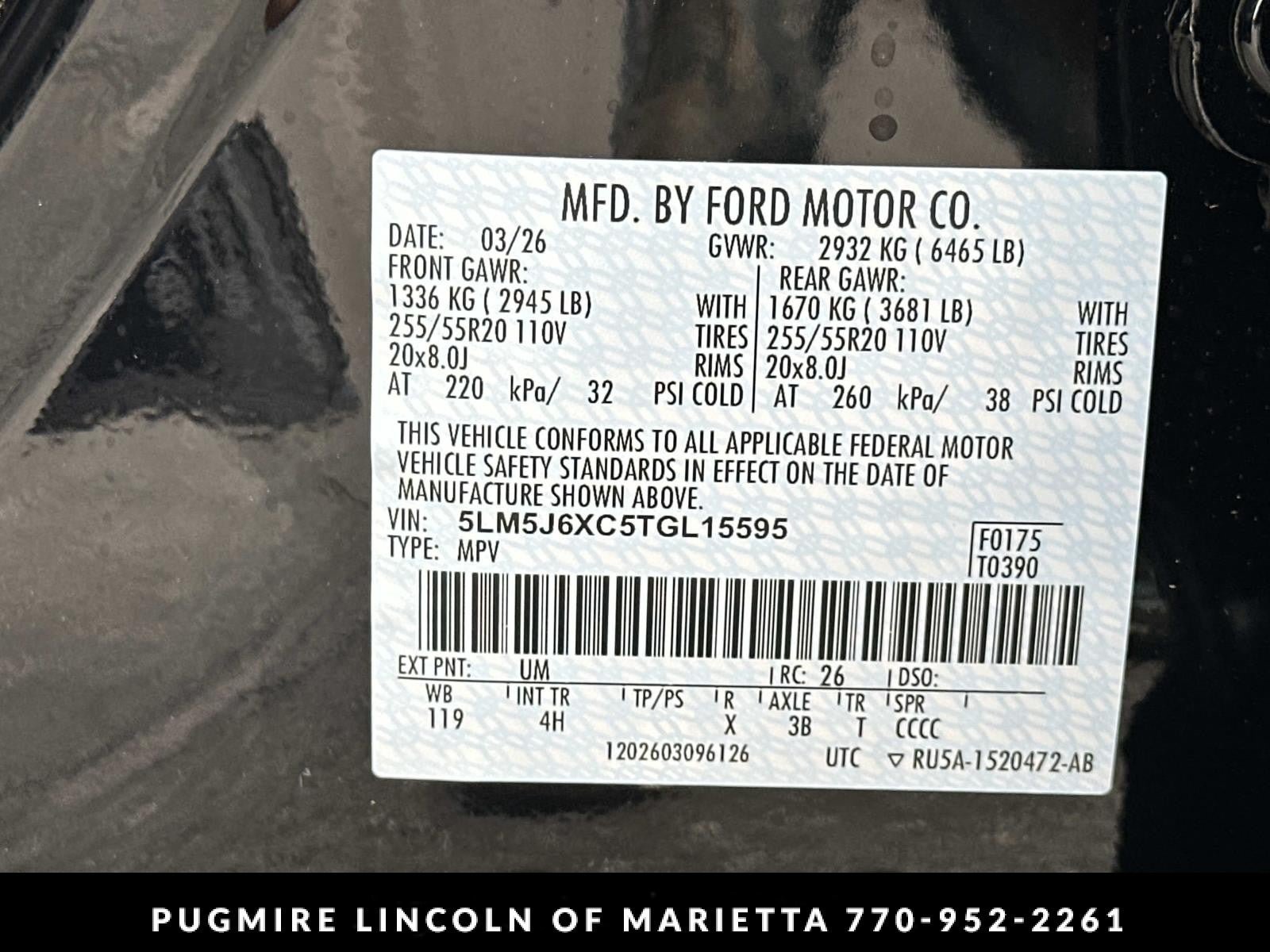 New 2026 Lincoln Aviator AWD image 38